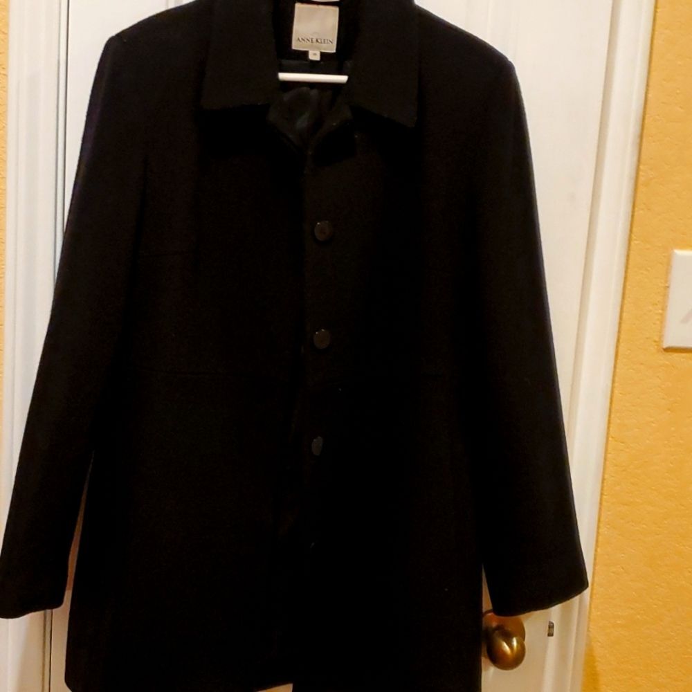 Anne Klein Wool Blend topcoat Size 10